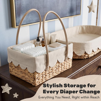 All-in-One Baby Changing Basket