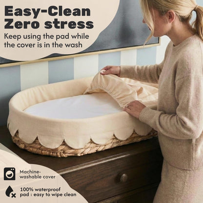 All-in-One Baby Changing Basket