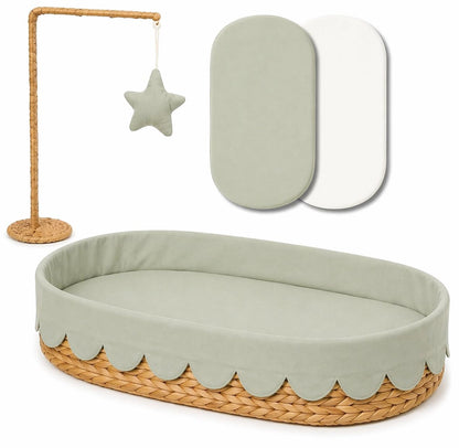 All-in-One Baby Changing Basket