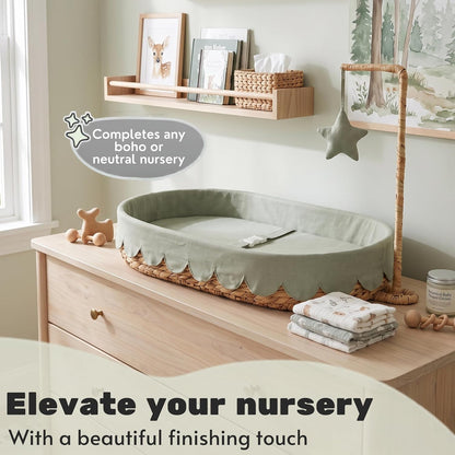 All-in-One Baby Changing Basket