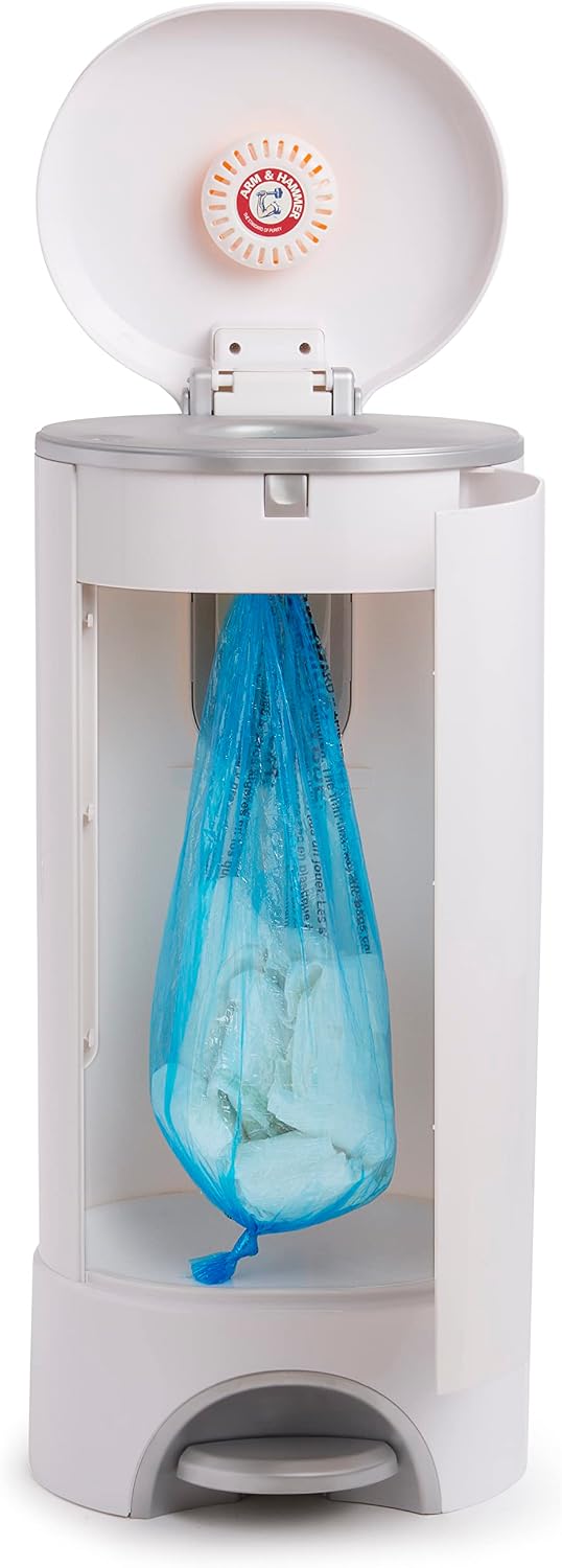 Nursery Fresh® Refill Rings for Diaper Genie® and ® Diaper Pails, Holds up to 1,088 Newborn Diapers, 4 Pack