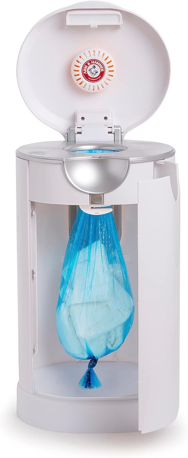 Nursery Fresh® Refill Rings for Diaper Genie® and ® Diaper Pails, Holds up to 1,088 Newborn Diapers, 4 Pack