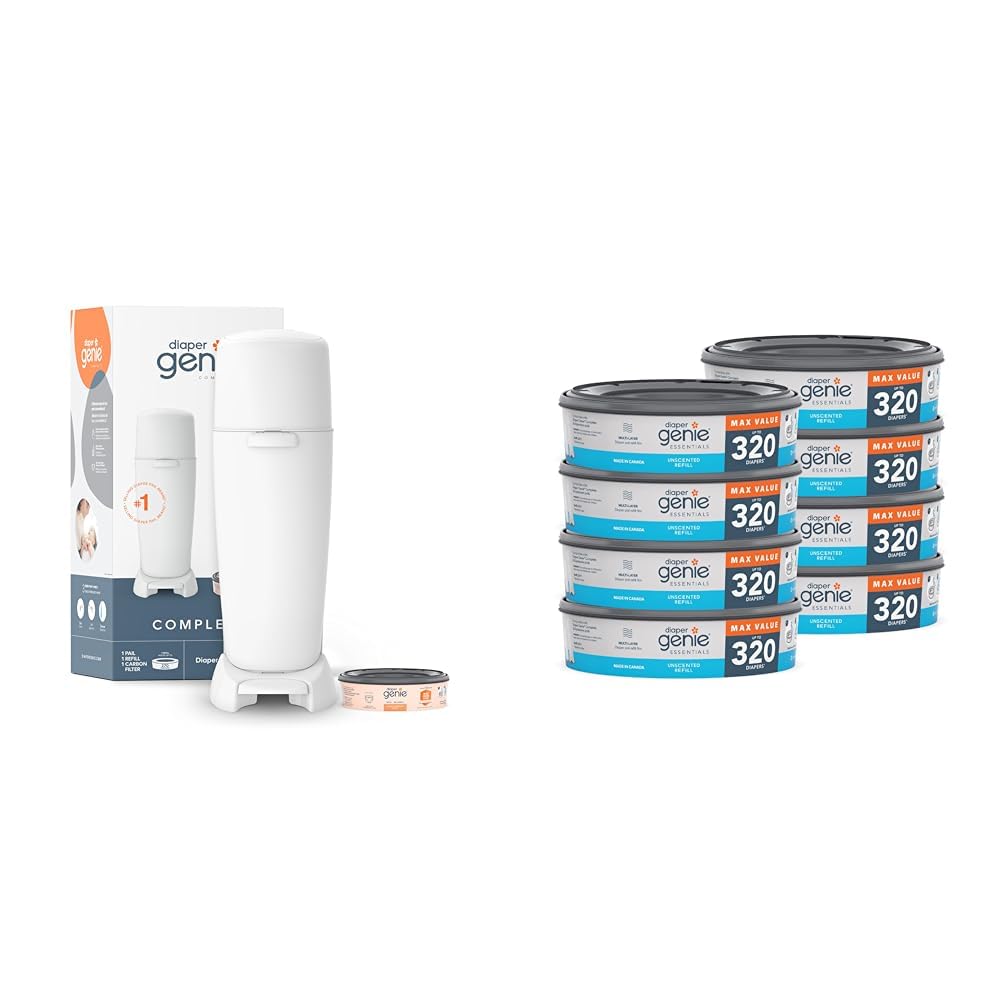 Bundle of Complete Pail + Essentials Round Refill 8-Pack