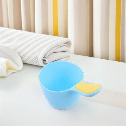 Mug Bath Cup Rinser 3pcs with Ergonomic Nonslip Handle for Comfortable Touch, Pp Material Designed for Newborns, for Bathing and Hair Washing