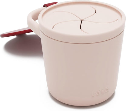 Silicone Snack Cup, Mess-Free Silicone Snack Cups for Toddlers