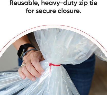 Stroller Storage Bag - Premium USA Made Quality - 4 mil Heavy Duty Stroller Bag for Moving and Storage - Waterproof, Dustproof, Tear Resistant - BPA and Phthalate Free