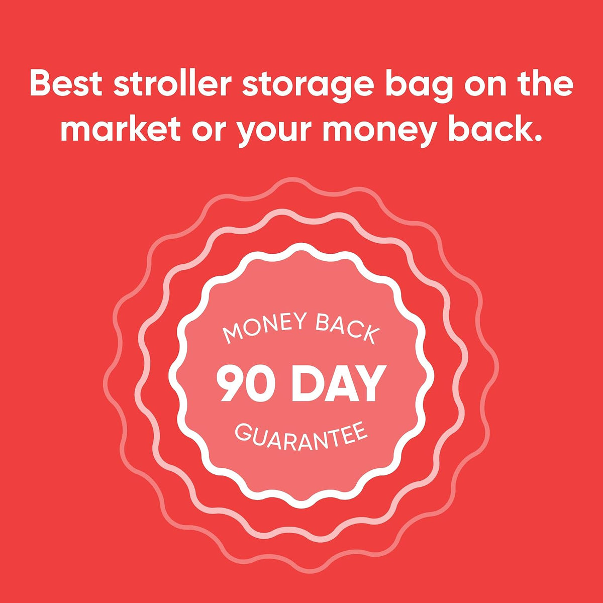 Stroller Storage Bag - Premium USA Made Quality - 4 mil Heavy Duty Stroller Bag for Moving and Storage - Waterproof, Dustproof, Tear Resistant - BPA and Phthalate Free