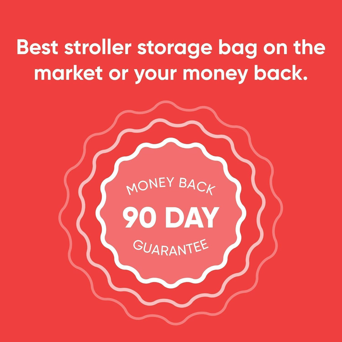 Stroller Storage Bag - Premium USA Made Quality - 4 mil Heavy Duty Stroller Bag for Moving and Storage - Waterproof, Dustproof, Tear Resistant - BPA and Phthalate Free