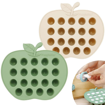 2 Pack Baby Popsicle Molds, Silicone Breastmilk Freezer Tray