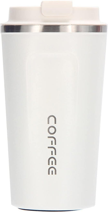 Coffee Travel Mug, 17 oz Thermal Coffee Mug with Spill Leakproof Lid,Vacuum Double Wall Reusable Stainless Steel Travel Coffee Cup for Tea,Water,Beer,Keep Hot/Ice Drinks