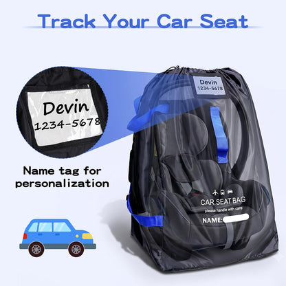 Travel Bag for Car Seats - Car Seat Travel Bag for Airplane