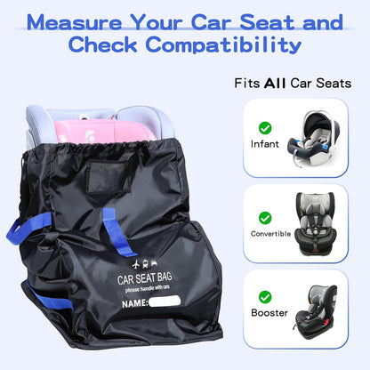 Travel Bag for Car Seats - Car Seat Travel Bag for Airplane