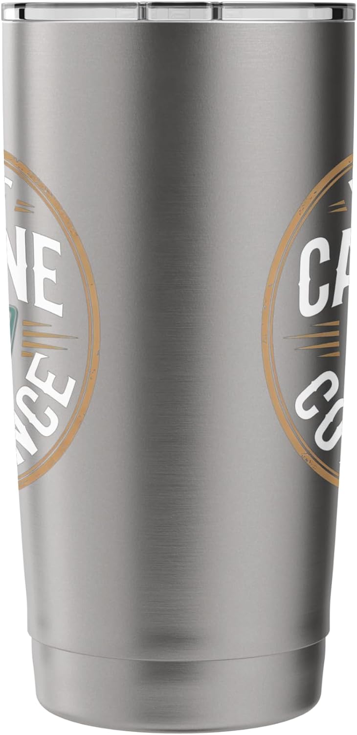 Made of Caffeine and Confidence Laptop Design Stainless Steel Insulated Tumbler