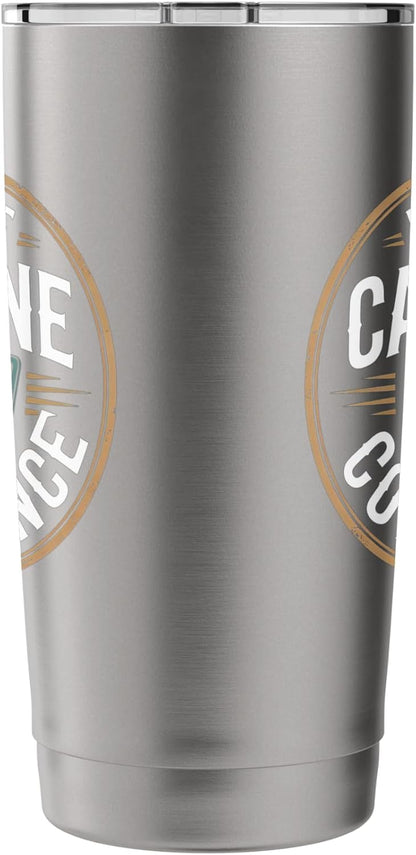 Made of Caffeine and Confidence Laptop Design Stainless Steel Insulated Tumbler