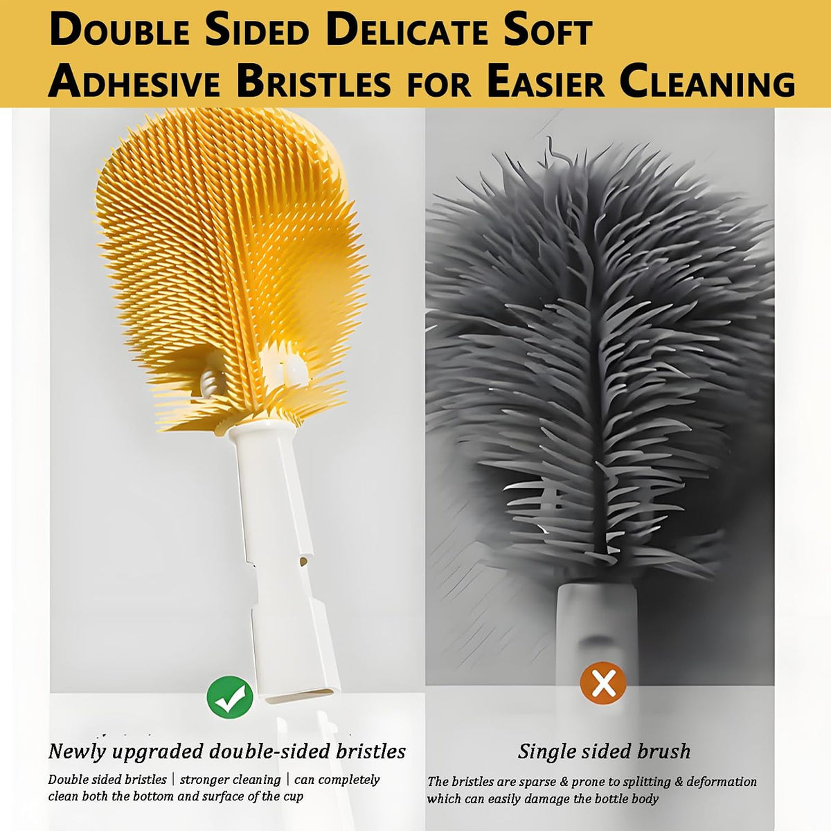 3-in-1 Baby Bottle Brush Set, Green