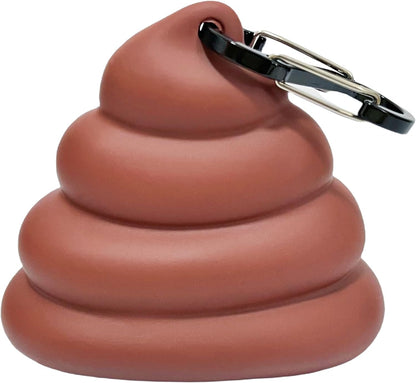Dog Poop Bag Dispenser for Dog Leash, Poop Shape Sturdy Holder