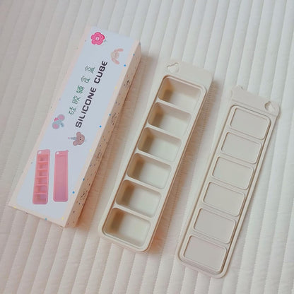 Silicone Food Freezers Tray with 30Ml Perfect Portion Container Meal Organizers for Infant Feeding Sterilizable Food Savers
