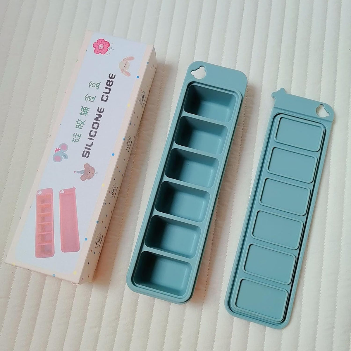 Silicone Food Freezers Tray with 30Ml Perfect Portion Container Meal Organizers for Infant Feeding Sterilizable Food Savers