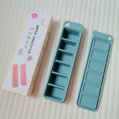 Silicone Food Freezers Tray with 30Ml Perfect Portion Container Meal Organizers for Infant Feeding Sterilizable Food Savers