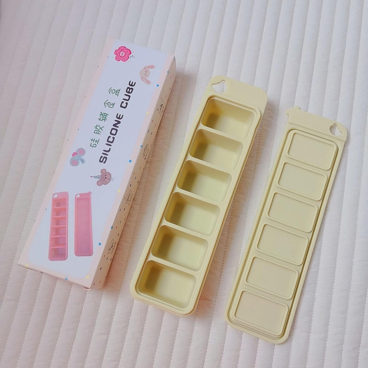 Silicone Food Freezers Tray with 30Ml Perfect Portion Container Meal Organizers for Infant Feeding Sterilizable Food Savers