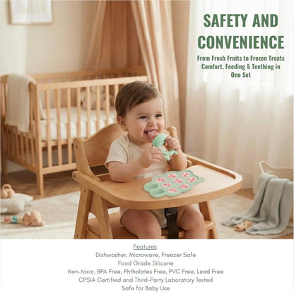 25PCS Ultimate Silicone Baby Feeding Set, Complete Mealtime Baby-Led Weaning Essentials From Infant To Toddler, Bib, Smock, Sippy Cup, Dry Wet Bag, Placemat, Perfect Premium Gift Set (Beige)
