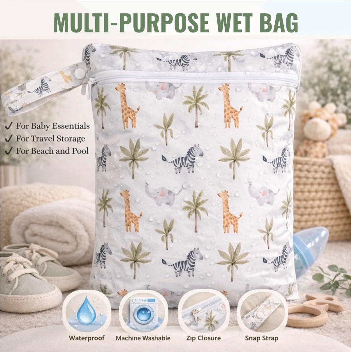 25PCS Ultimate Silicone Baby Feeding Set, Complete Mealtime Baby-Led Weaning Essentials From Infant To Toddler, Bib, Smock, Sippy Cup, Dry Wet Bag, Placemat, Perfect Premium Gift Set (Beige)