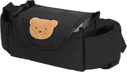 Stroller Cup Holder Bag with Large Storage and Insulated