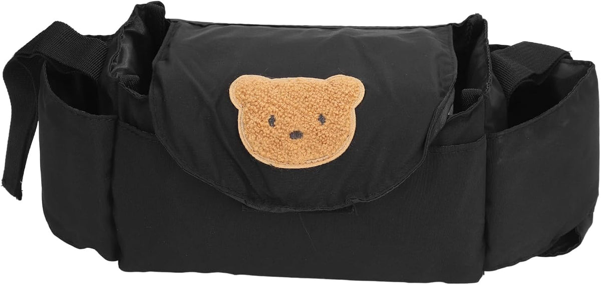 Stroller Cup Holder Bag with Large Storage and Insulated