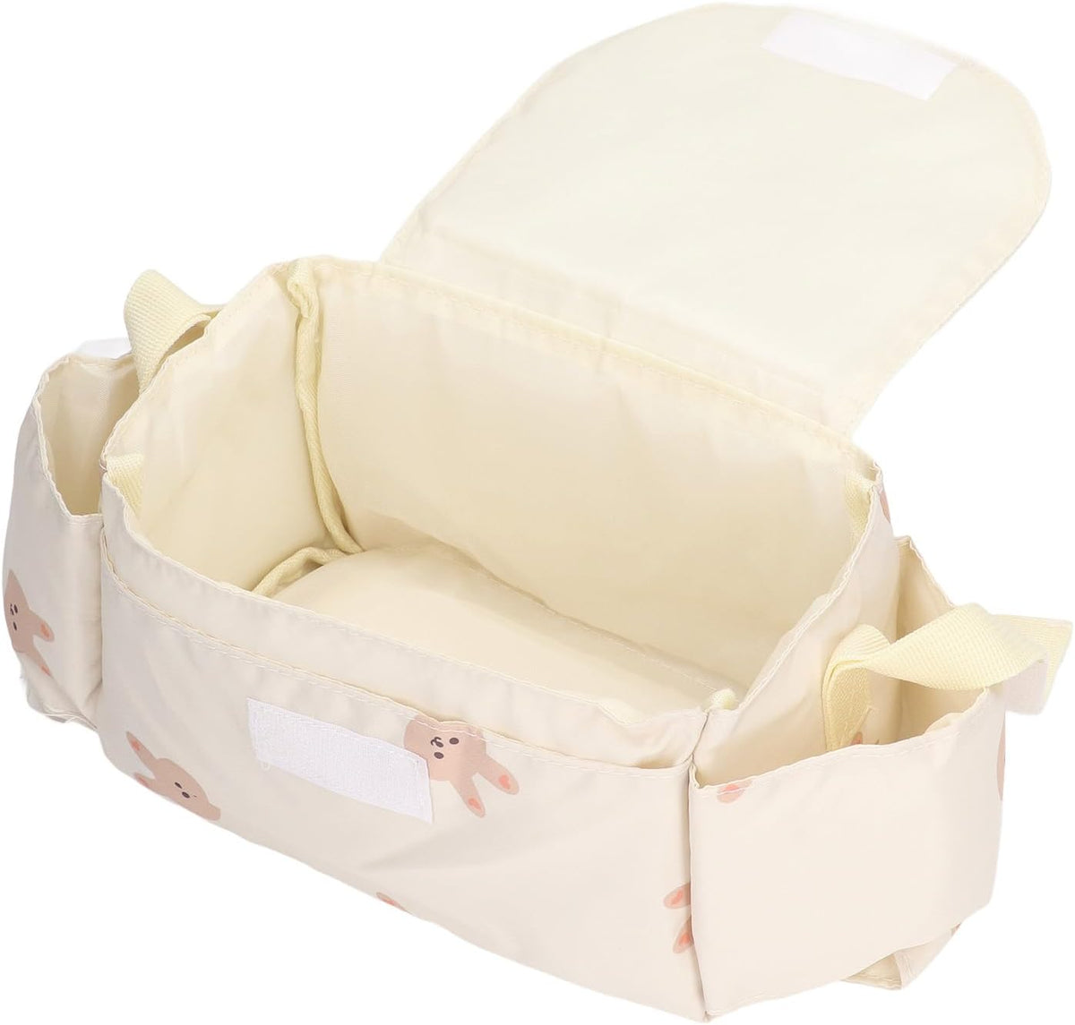 Stroller Cup Holder Bag with Large Storage and Insulated