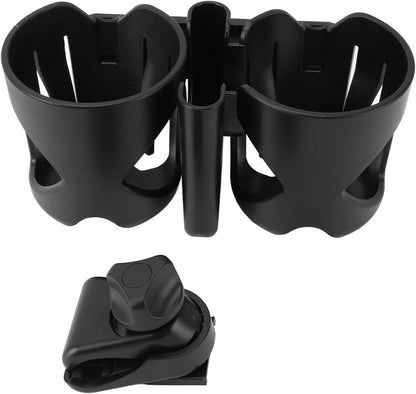 Stroller Universal 3 in 1 Cup Holder with Phone Holder Robust Material for Parents on the Go Shopping Cart Cup