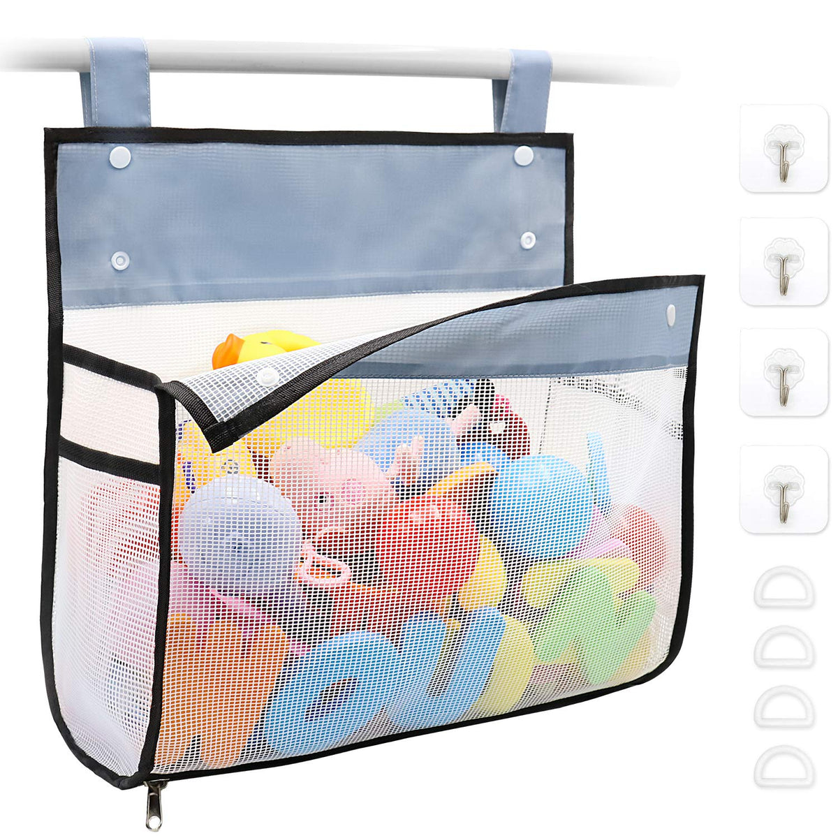 Bath Toy Organizer Multiple Ways to Hang