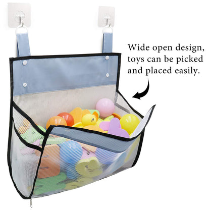 Bath Toy Organizer Multiple Ways to Hang