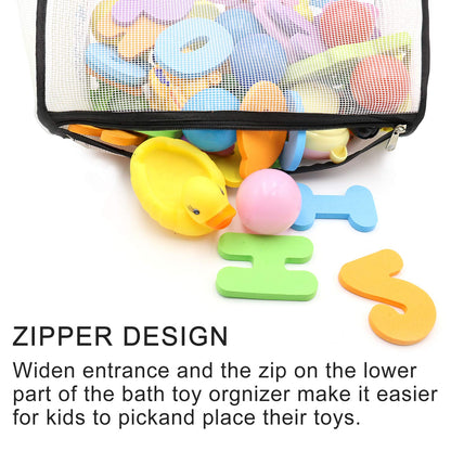 Bath Toy Organizer Multiple Ways to Hang