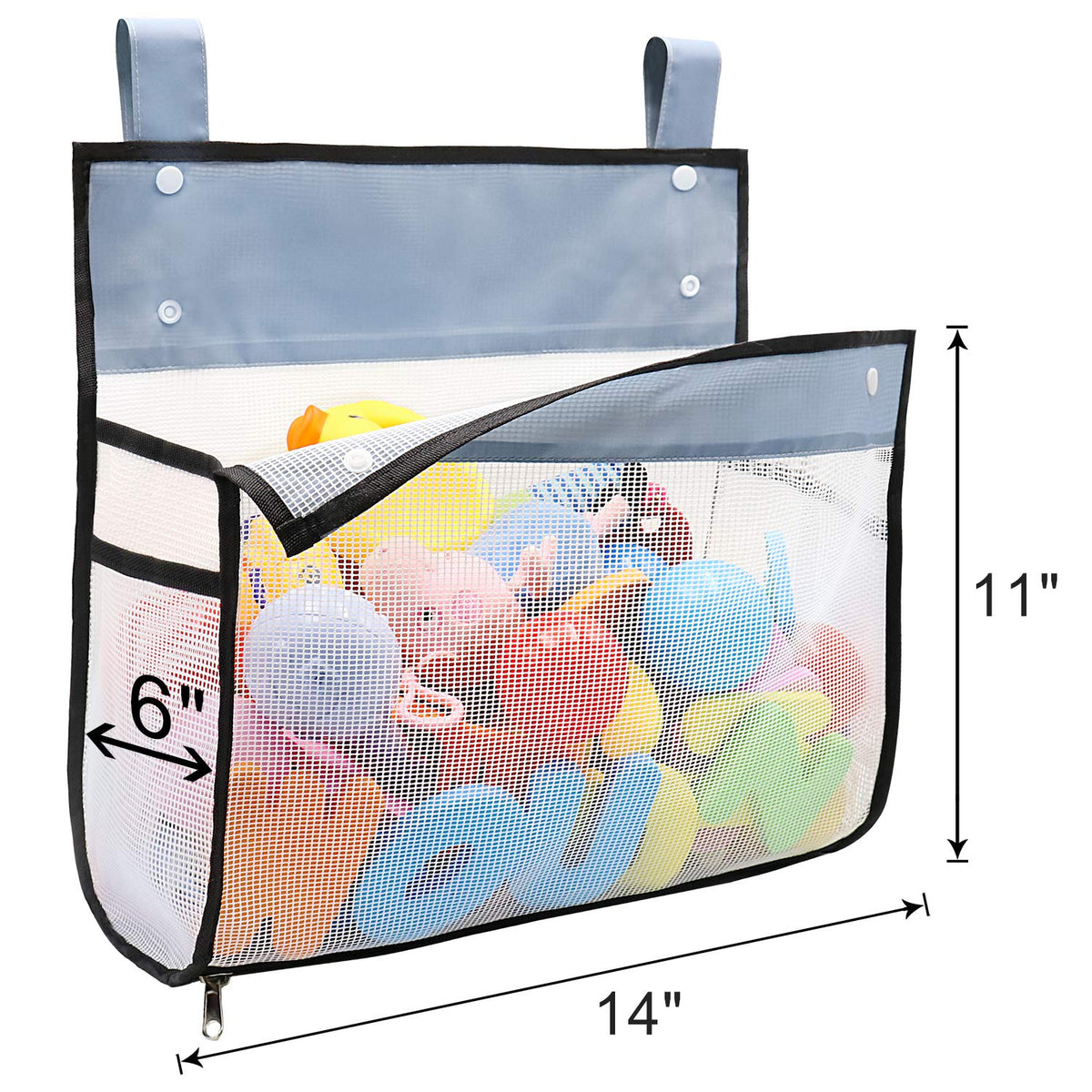 Bath Toy Organizer Multiple Ways to Hang