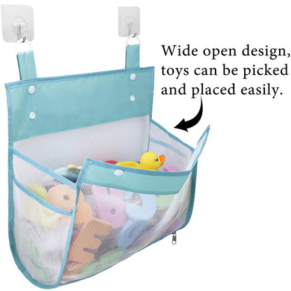 Bath Toy Organizer Multiple Ways to Hang