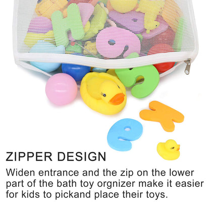 Bath Toy Organizer Multiple Ways to Hang
