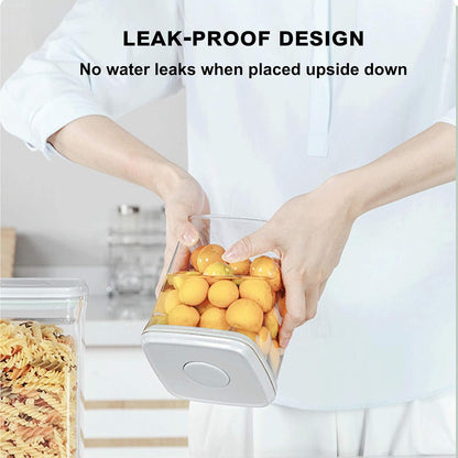 Formula Container Formula Dispenser Airtight Food Storage Containers One Button Handy 650g / 1.5qt Milk Powder for Cereal Flour Pasta Snack Rice Sugar (1, 1500, Milliliters)
