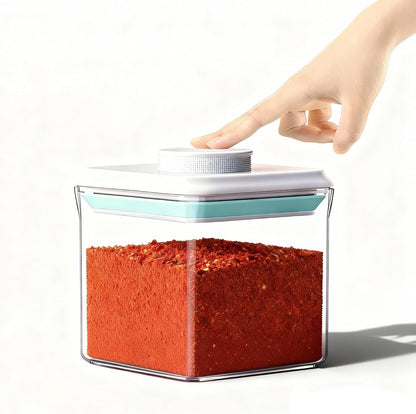 Formula Container Formula Dispenser Airtight Food Storage Containers One Button Handy 650g / 1.5qt Milk Powder for Cereal Flour Pasta Snack Rice Sugar (1, 1500, Milliliters)