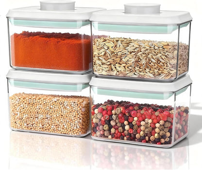 Formula Container Formula Dispenser Airtight Food Storage Containers One Button Handy 650g / 1.5qt Milk Powder for Cereal Flour Pasta Snack Rice Sugar (1, 1500, Milliliters)