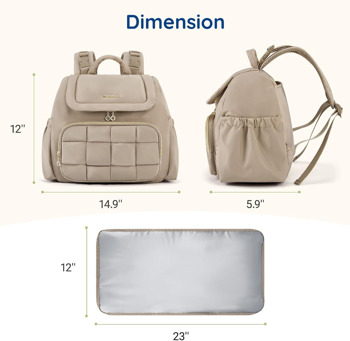 Small Diaper Bag Mini Baby Diaper Backpack
