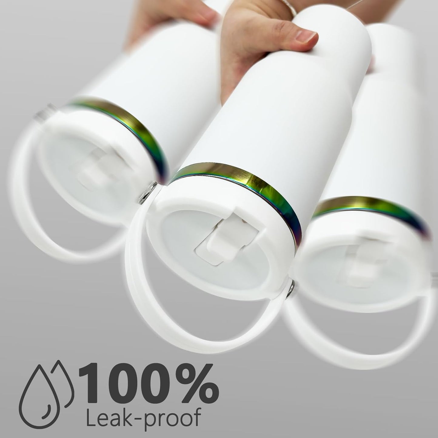 30 oz Tumbler Bulk with Top Handle and Flip Straw Black, 1 Pack | Stainless Steel Insulated Water Bottle, Double Wall Vacuum Travel Coffee Mug, Leakproof, Powder Coated, Laser Engrave