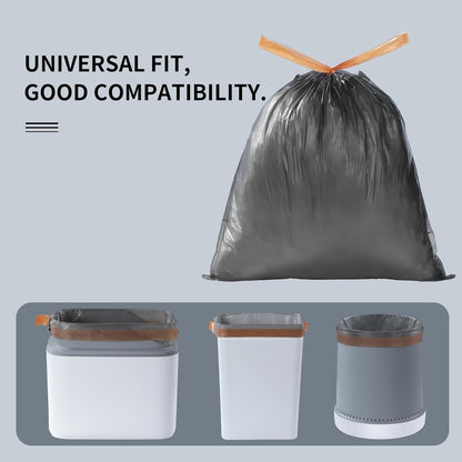 Small Bathroom Trash Can with Lid, 2.6 Gallon Garbage Can with Pop-Up Lid