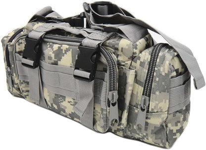 Deployment Bag Tactical Waist Pack Small Sling Pack Hand Carry Bag Handlebar Bag