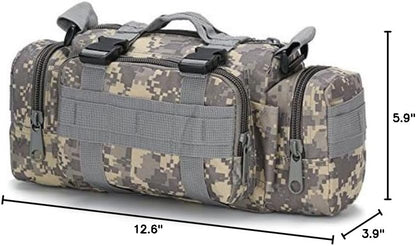 Deployment Bag Tactical Waist Pack Small Sling Pack Hand Carry Bag Handlebar Bag
