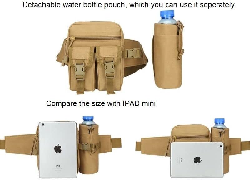 Deployment Bag Tactical Waist Pack Small Sling Pack Hand Carry Bag Handlebar Bag