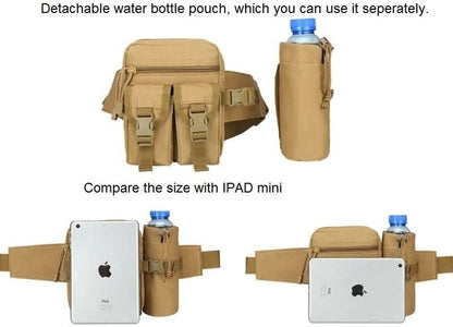 Deployment Bag Tactical Waist Pack Small Sling Pack Hand Carry Bag Handlebar Bag