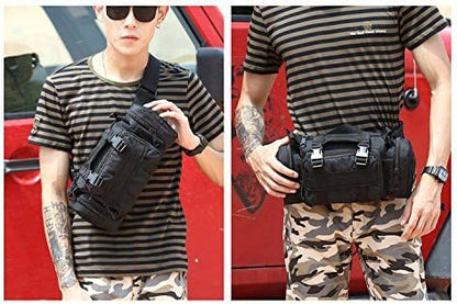 Deployment Bag Tactical Waist Pack Small Sling Pack Hand Carry Bag Handlebar Bag