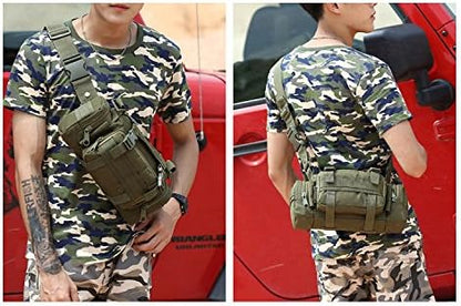 Deployment Bag Tactical Waist Pack Small Sling Pack Hand Carry Bag Handlebar Bag