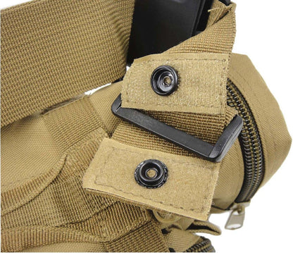 Deployment Bag Tactical Waist Pack Small Sling Pack Hand Carry Bag Handlebar Bag