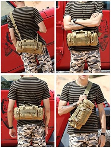Deployment Bag Tactical Waist Pack Small Sling Pack Hand Carry Bag Handlebar Bag